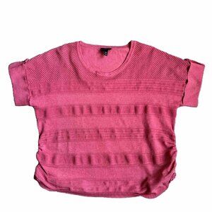 2/$18 SALE! Lane Bryant Womens Sweater Short Sleeve Light‎ 18/20 Oversized Y2K